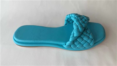 Chinelos de verão de tecelagem da moda